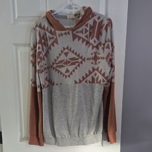 Lovely Melody Cozy Knit Sweater with Earthy Tones